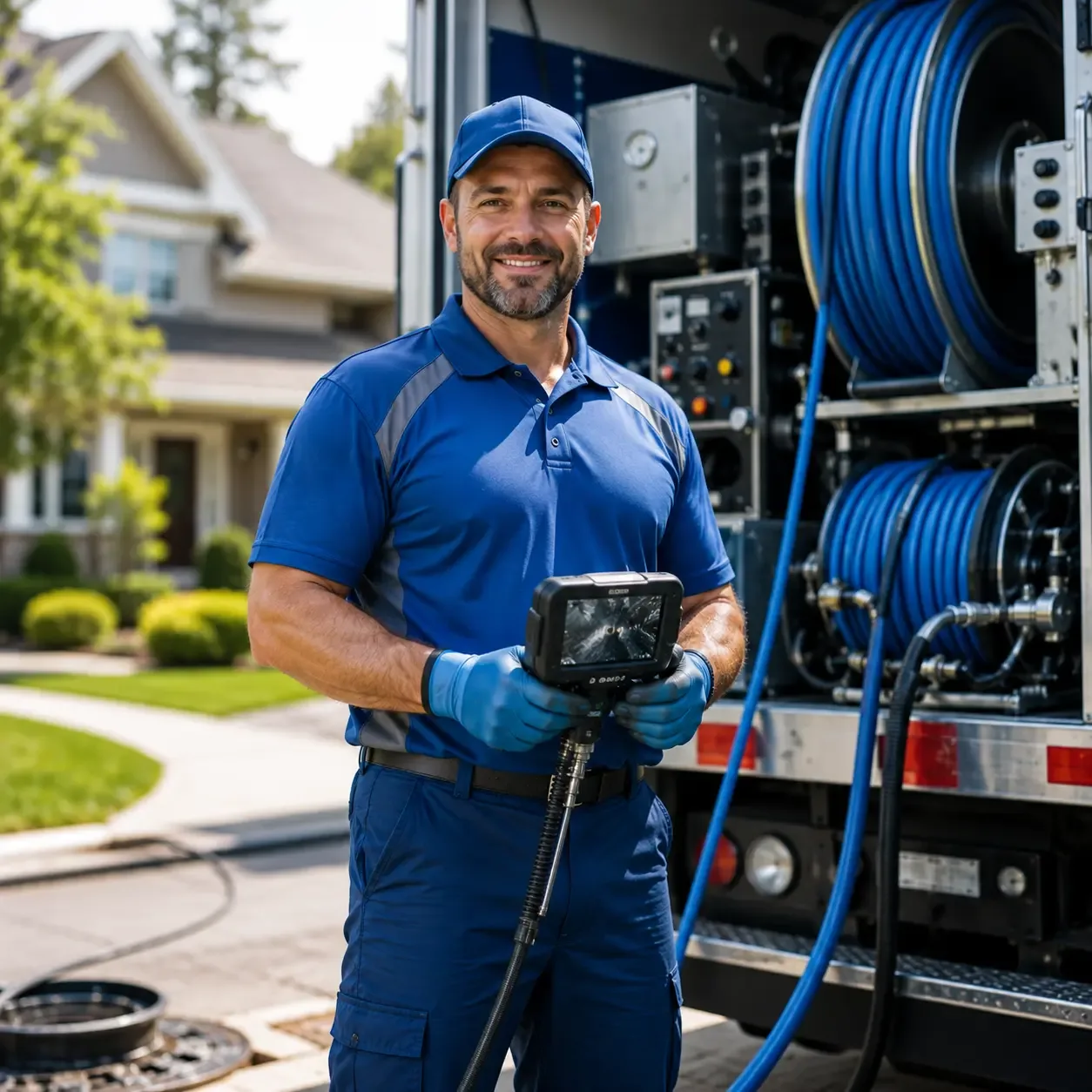 Local outdoor drain cleaning specialists in Bunker, MO